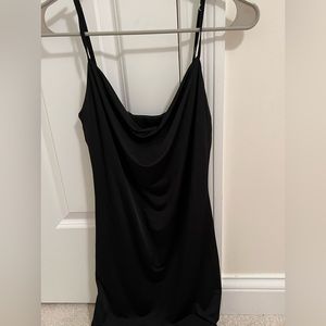 Forever 21 silk mini dress with cowl neck